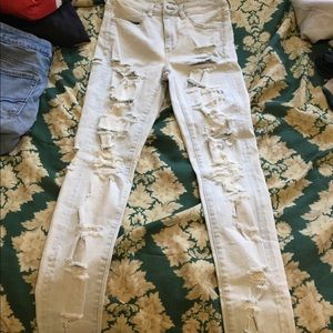 American eagle high rise super stretch size 4R